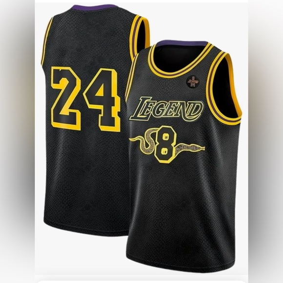 Kobe Bryant Black Mamba Kids Jersey NWT - Picture 3 of 4